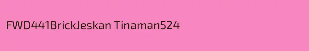 FWD441BrickJeskan Tinaman524